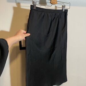 Wilfred Classic Black Pencil Skirt